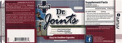 Photo of the Fitlife Brands Dr. Joints label