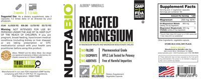 Reacted Magnesium 200 Milligrams