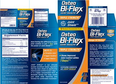 Photo of the Osteo Bi-Flex Osteo Bi-Flex Triple Strength label