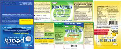 Photo of the Enzymatic Therapy Probiotic Pearls Acidophilus label