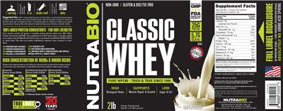 Classic Whey Unflavored