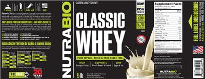 Classic Whey Creamy Vanilla
