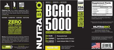 BCAA 5000 Passion Fruit