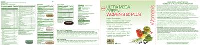 Photo of the GNC Ultra Mega Green Ginkgo Biloba label