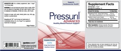Photo of the NewtonEverett Pressuril Advanced label