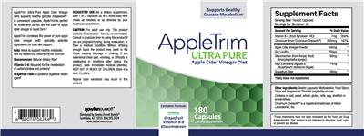 Photo of the NewtonEverett AppleTrim label