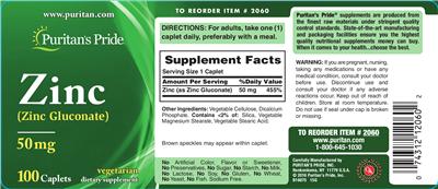 Zinc 50 mg