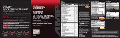 Photo of the GNC Pro Performance AMP Mental Sharpness Blend label