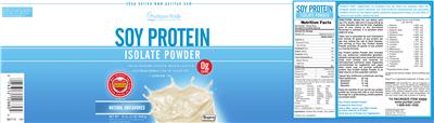 Soy Protein Isolate Powder Natural Unflavored
