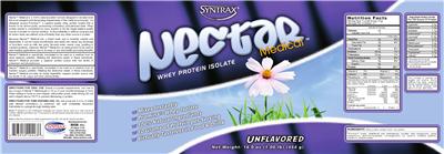 Photo of the Syntrax Nectar Medical Unflavored label