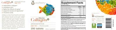 Photo of the youtheory Marine Collagen label