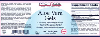 Aloe Vera Gels
