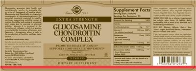 Extra Strength Glucosamine Chondroitin Complex