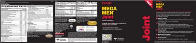 Photo of the GNC Mega Men TriFlex label