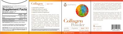 Photo of the youtheory Collagen Powder Type 1 & 3 Vanilla label