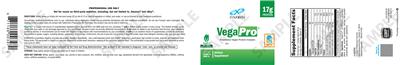Photo of the XYMOGEN VegaPro label