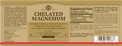 Chelated Magnesium