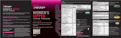 Photo of the GNC Pro Performance AMP CLA label