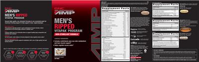Photo of the GNC Pro Performance AMP Decaf Thermo Igniter 12X label