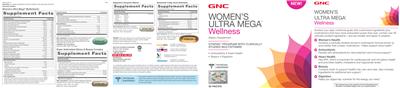 Photo of the GNC Women's Ultra Mega Digestive Enzyme Blend label