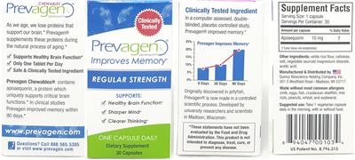 Prevagen (Apoaequorin)