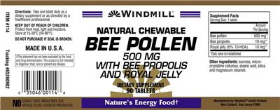 Natural Chewable Bee Pollen