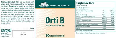 Photo of the Genestra Brands Orti B label