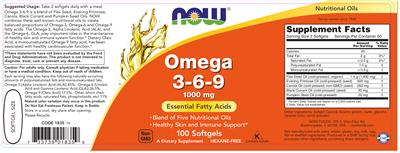 Omega 3-6-9 1000 mg