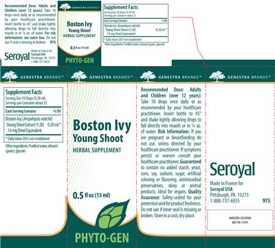 Photo of the Genestra Brands Boston Ivy Young Shoot label