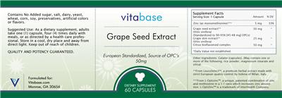 Grape Seed Extract 50 mg