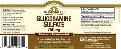 Glucosamine Sulfate 750 mg