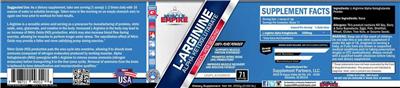 Photo of the Muscle Empire L-Arginine Alpha Ketoglutarate 3500 mg Unflavored label