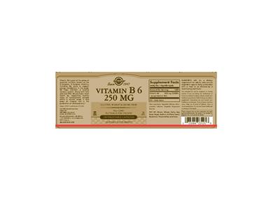 Vitamin B6 250 mg