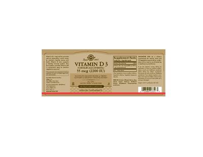 Vitamin D3 55 mcg