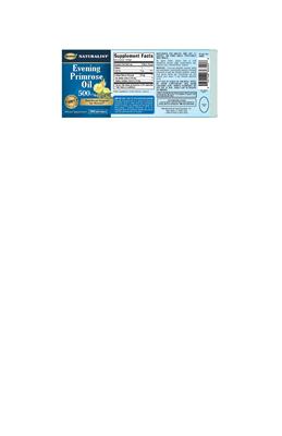 Photo of the Sundown Naturalist Evening Primrose Oil 500 mg label