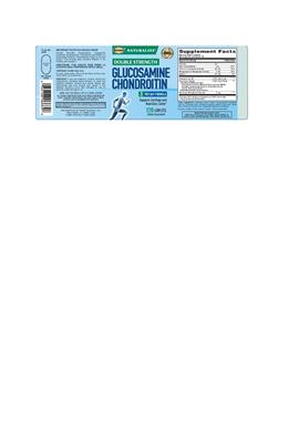 Photo of the Sundown Naturalist Double Strength Glucosamine Chondroitin label
