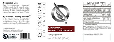 Liposomal Methyl B-Complex