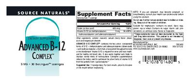 Advanced B-12 Complex 5 mg