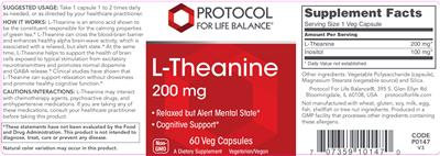 L-Theanine 200 mg