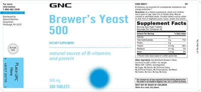 Brewer's Yeast 500
