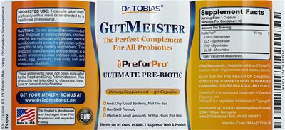 Photo of the Dr. Tobias GutMeister label