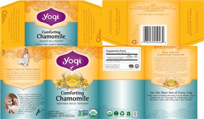 Photo of the Yogi Comforting Chamomile label