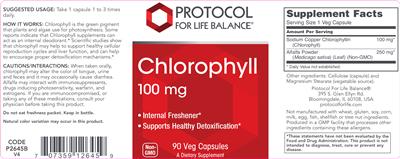Chlorophyll 100 mg