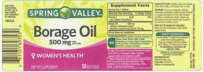 Borage Oil 500 mg