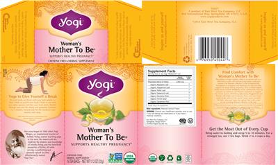 Photo of the Yogi Woman's Mother To Be label