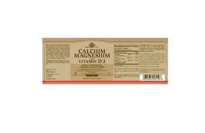 Calcium Magnesium with Vitamin D3