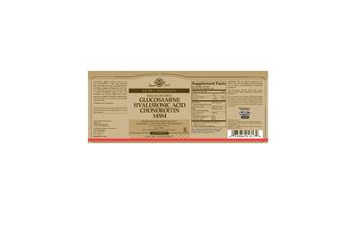 Extra Strength Glucosamine Hyaluronic Acid Chondroitin MSM Shellfish-Free