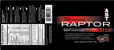 High Performance Raptor HP Dark Chocolate