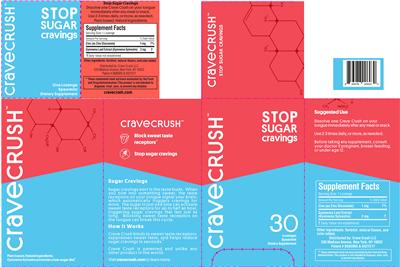 Photo of the Crave Crush Crave Crush Spearmint label