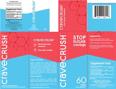 Photo of the Crave Crush Crave Crush Spearmint label